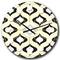 Designart 'Retro Pattern Abstract Design Xiv Mid-Century Modern Wall Clock